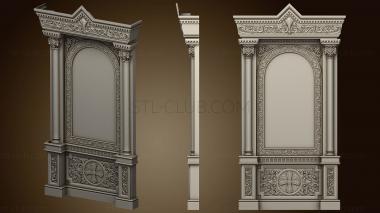 3D model Kiot to the iconostasis of the city of Plast3 (STL)