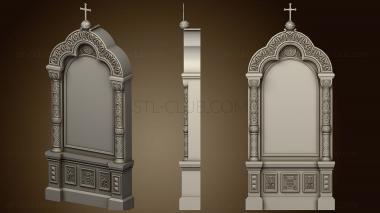 3D model Church kiosk 2 (STL)