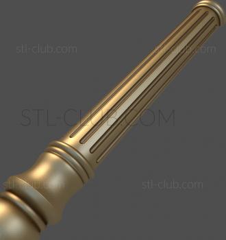 3D мадэль 3d stl модель колонны, классический стиль (STL)