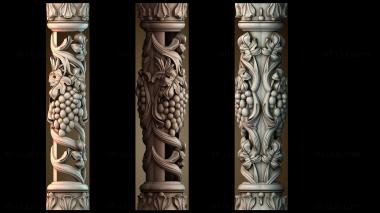 3D модель Узор столбцов (STL)