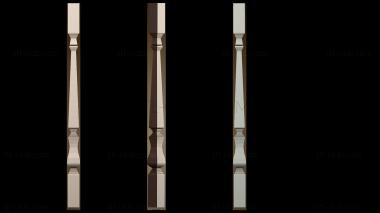 3D модель Узор столбцов (STL)