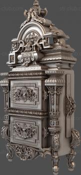 3D model Rococo style (STL)