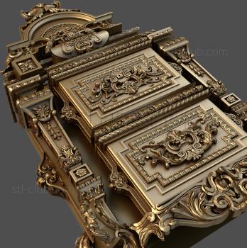 3D model Rococo style (STL)