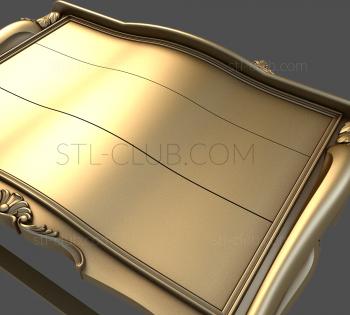 3D model Mirror in a strict oval (STL)