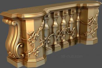 3D model Balustrade (STL)