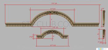 3D мадэль Мелкие окошки (STL)