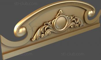 3D model Medallion and acanthus (STL)