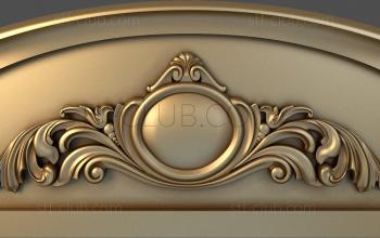 3D model Medallion and acanthus (STL)