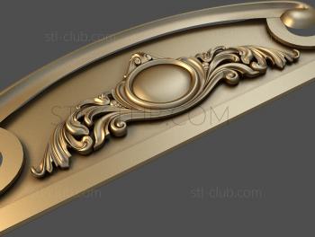 3D model Medallion and acanthus (STL)