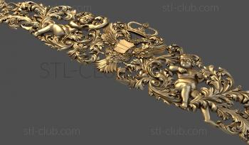 3D model The double-headed eagle and the angels (STL)