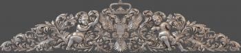 3D model The double-headed eagle and the angels (STL)