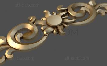 3D model Sun curls (STL)