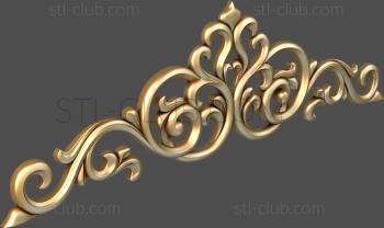 3D model Oriental motif (STL)