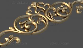 3D model Oriental motif (STL)