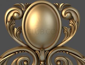 3D model Oval mirror (STL)