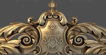 3D model Shaped medallion (STL)