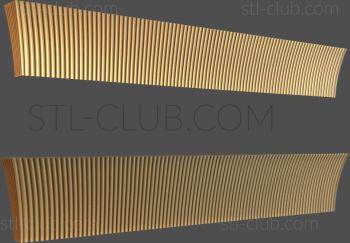 3D model Stripes (STL)