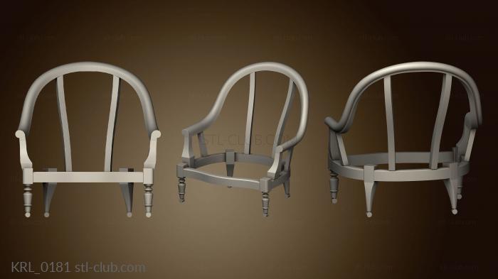 3D model Crapaude 2 chair (STL)