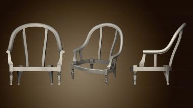 3D model Crapaude Chair (STL)