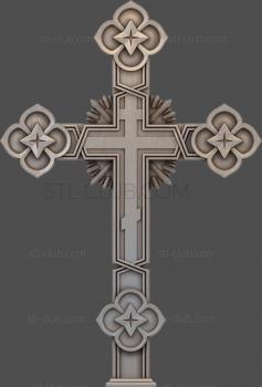 3D model Cross, 3d stl model for cnc machine tool (STL)