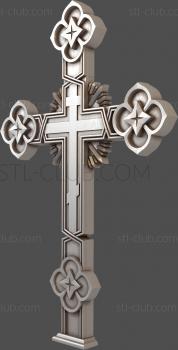 3D model Cross, 3d stl model for cnc machine tool (STL)