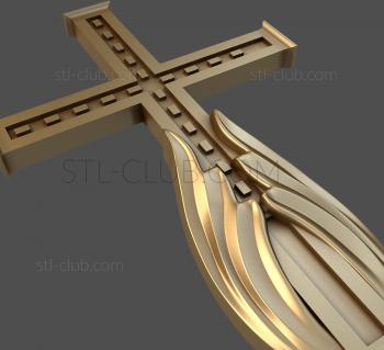 3D модель 3d stl модель креста (STL)