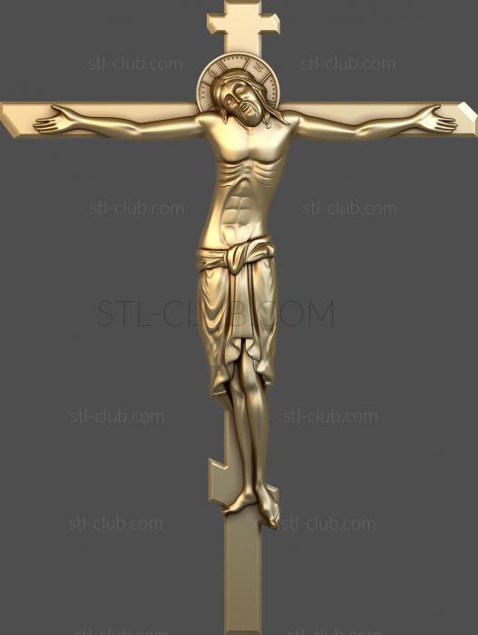 3d stl cross model