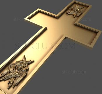 3D model Cross, 3d stl model for cnc machine tool (STL)