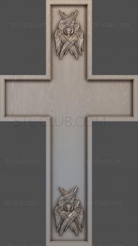 3D model Cross, 3d stl model for cnc machine tool (STL)