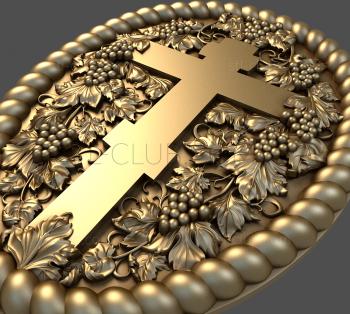 3D model Cross, 3d stl model for cnc machine tool (STL)