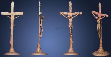 3D model Jesus Christ on the cross (STL)