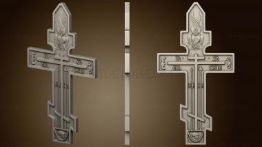 3D model Cross with an angel (STL)