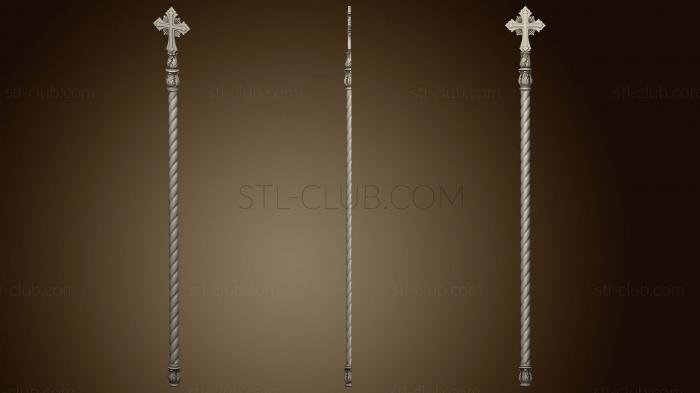 Кресты и распятия Центральный столб с крестом от царских врат