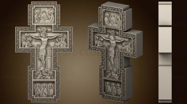 3D model The Crucifixion with Jesus and the Saints (STL)