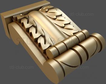 3D model Bracket, 3d stl model for cnc machine tool (STL)