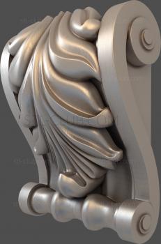 3D model Decorative bracket, 3d stl model (STL)