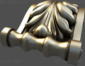 3D model Decorative bracket, 3d stl model (STL)