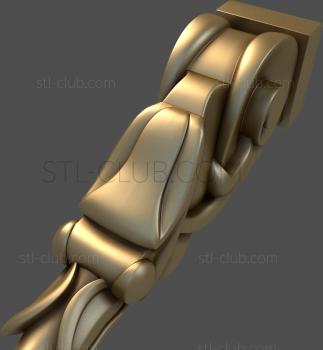 3D model Decorative bracket, 3d stl model (STL)