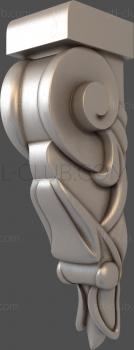 3D model Decorative bracket, 3d stl model (STL)