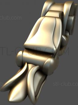 3D model Decorative bracket, 3d stl model (STL)