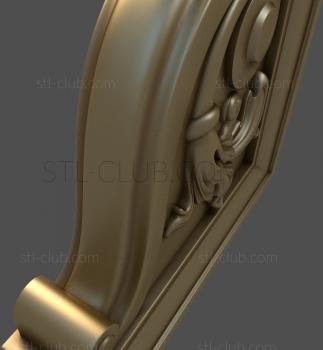 3D мадэль декоративный кронштейн, 3d stl модель (STL)