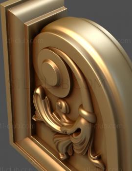 3D model Decorative bracket, 3d stl model (STL)