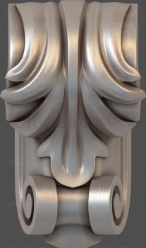 3D model Decorative bracket, 3d stl model (STL)