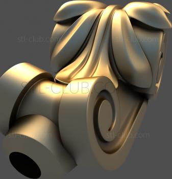 3D model Decorative bracket, 3d stl model (STL)