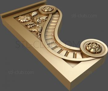 3D model Bracket, 3d stl model for cnc machine tool (STL)