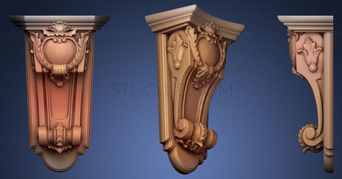 3D model Middle Poly Corbles Collection 3 (STL)