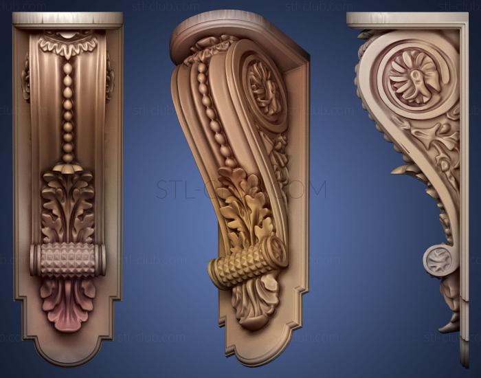 3D model Middle Poly Corbles Collection 14 (STL)