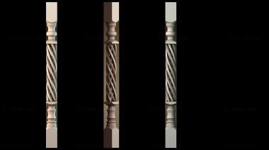 3D model Round column pattern (STL)