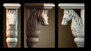 3D model Top of the column (STL)