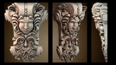 3D мадэль Шаблон кронштейна (STL)